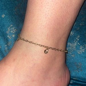 Woman’s padlocks feet anklet‎ stainless steel